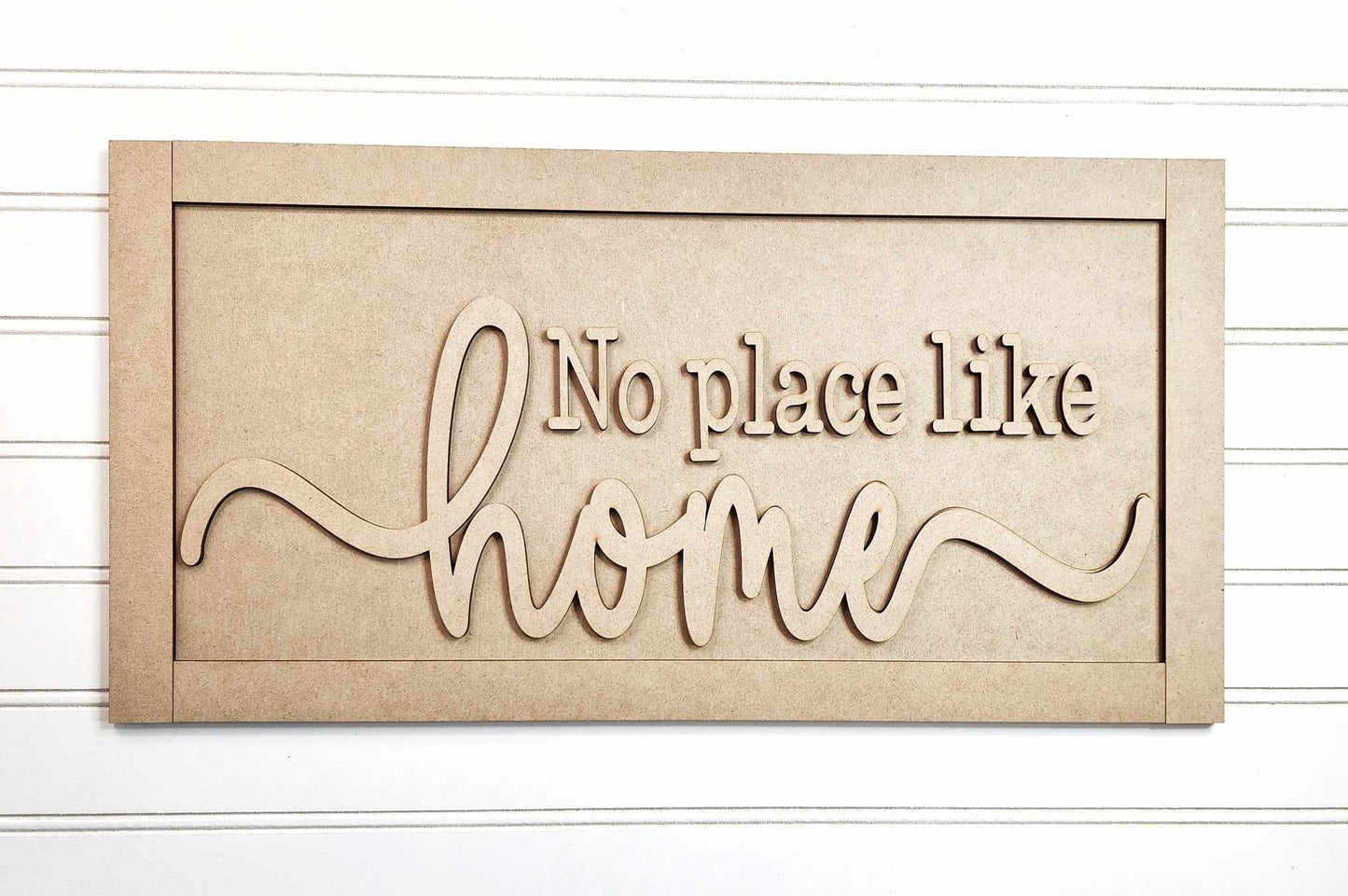 No Place Like Home Hanger or Shelf Sitter- Paint Party Kit
