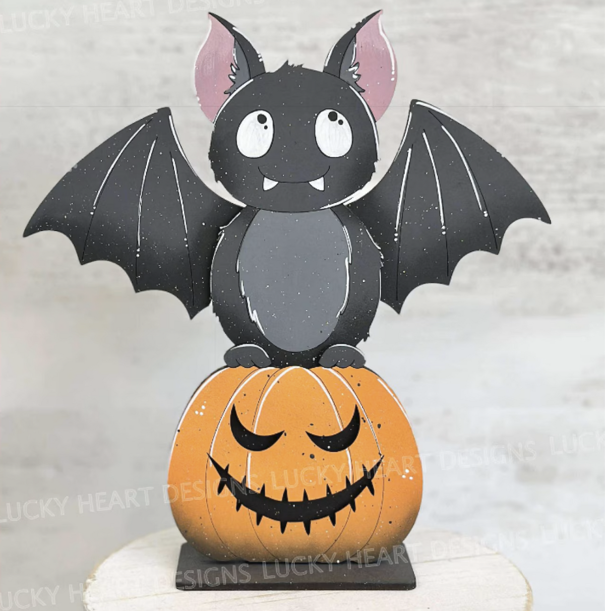 Bat & Jack Shelf Sitter- Paint Party Kit