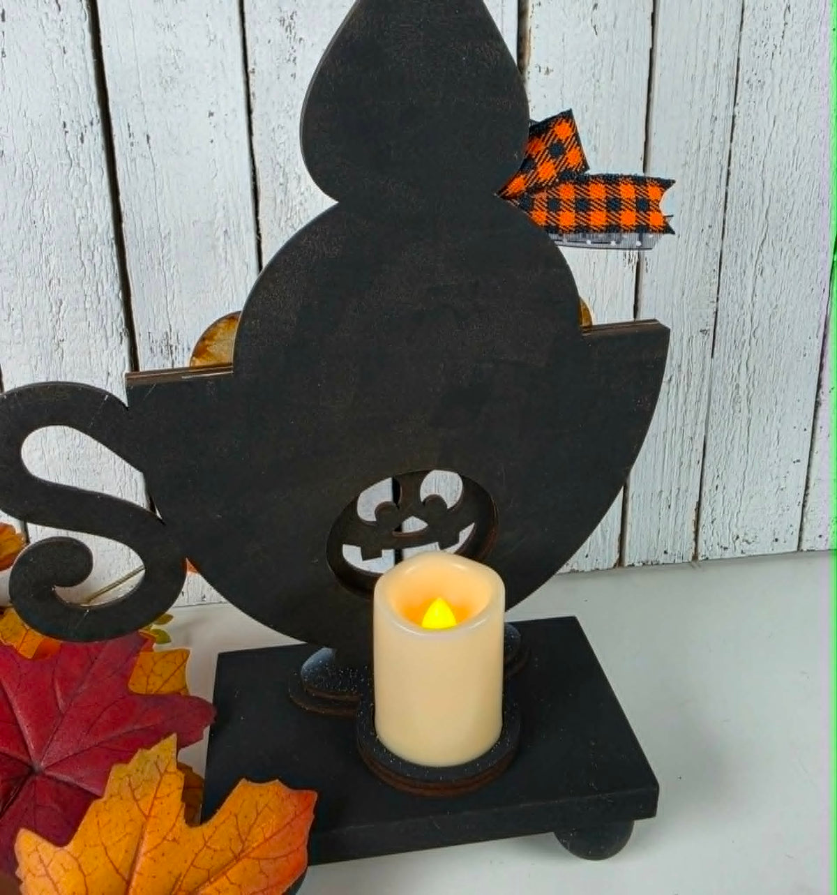 Ghost Tea Cup Tea Light Shelf Sitter Halloween Party Collection
