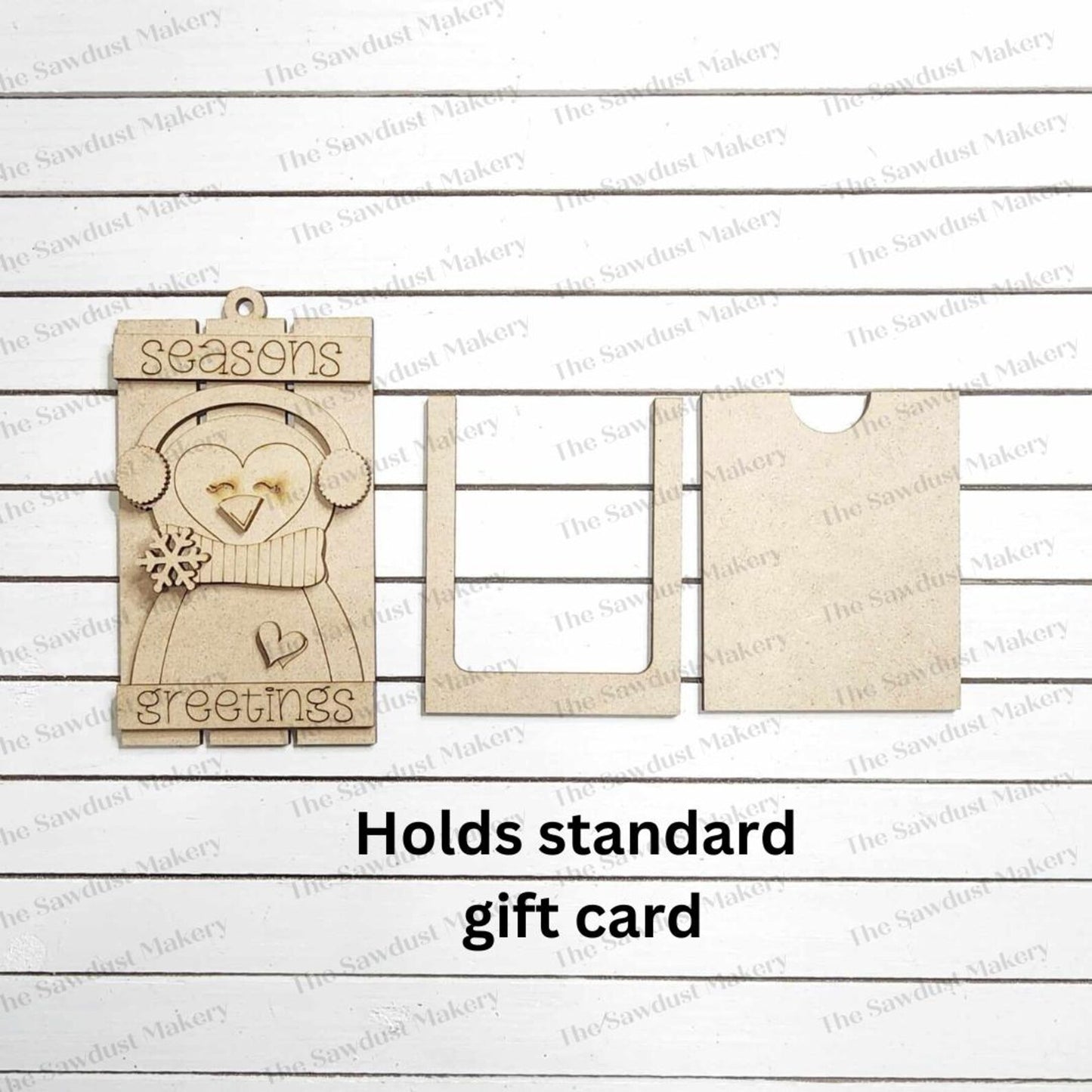Wiseman Pallet Ornaments (optional gift card holder)- Paint Party Kit
