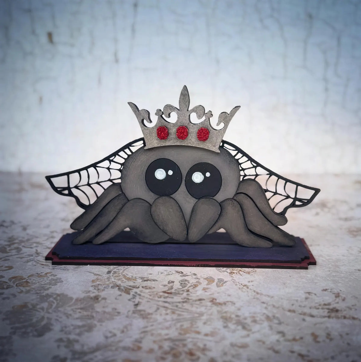 Cute Queen Spider Shelf Sitter- Paint Party Kit