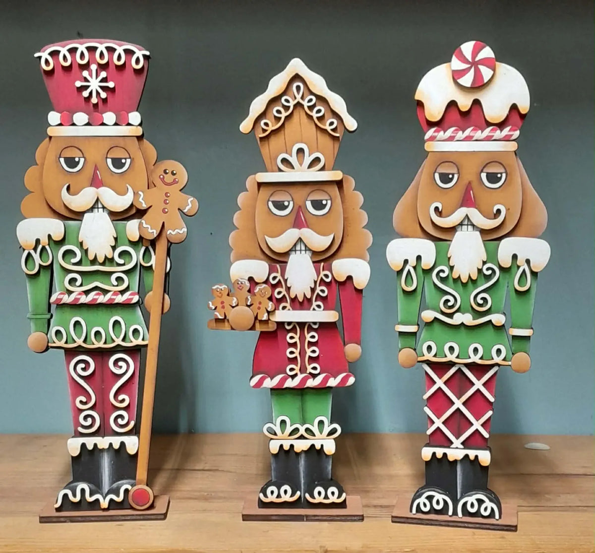 Gingerbread Nutcracker Set