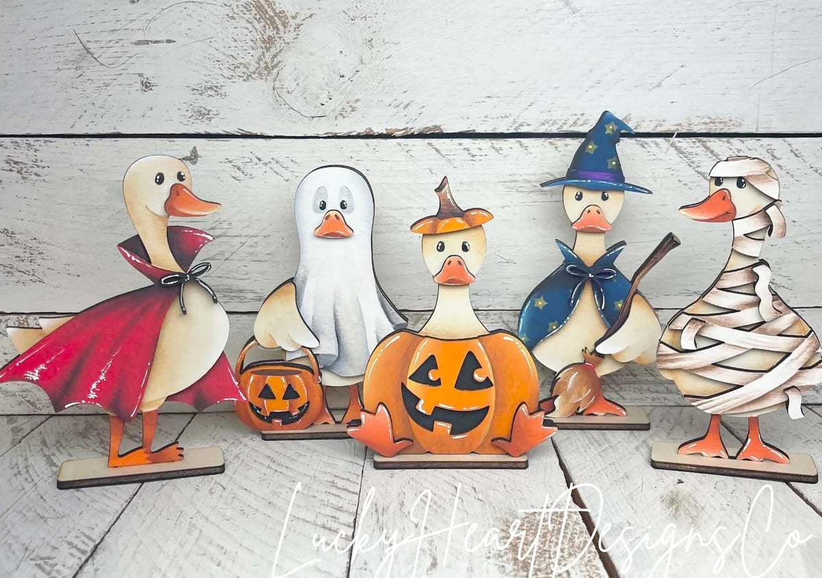 Halloween Goose Decor Set-Paint Party Kit