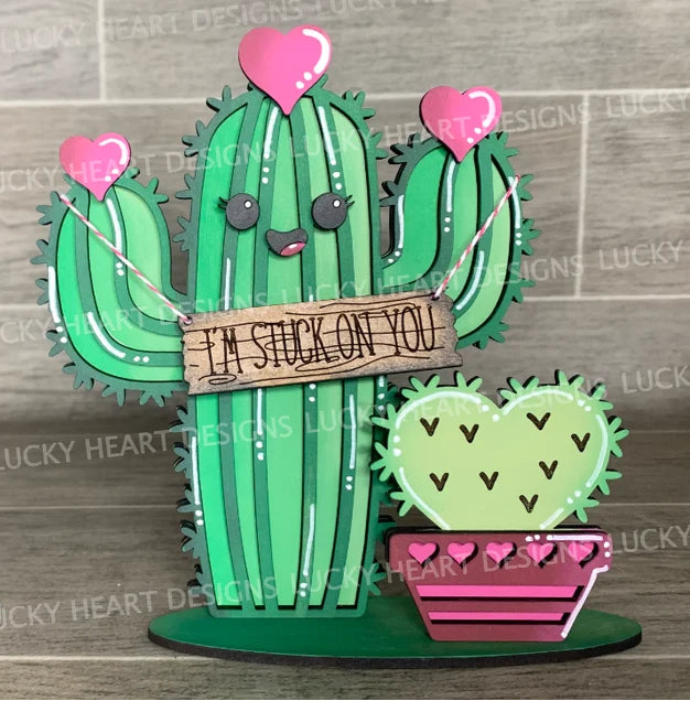 I am Stuck on You Shelf Sitter- Paint Party