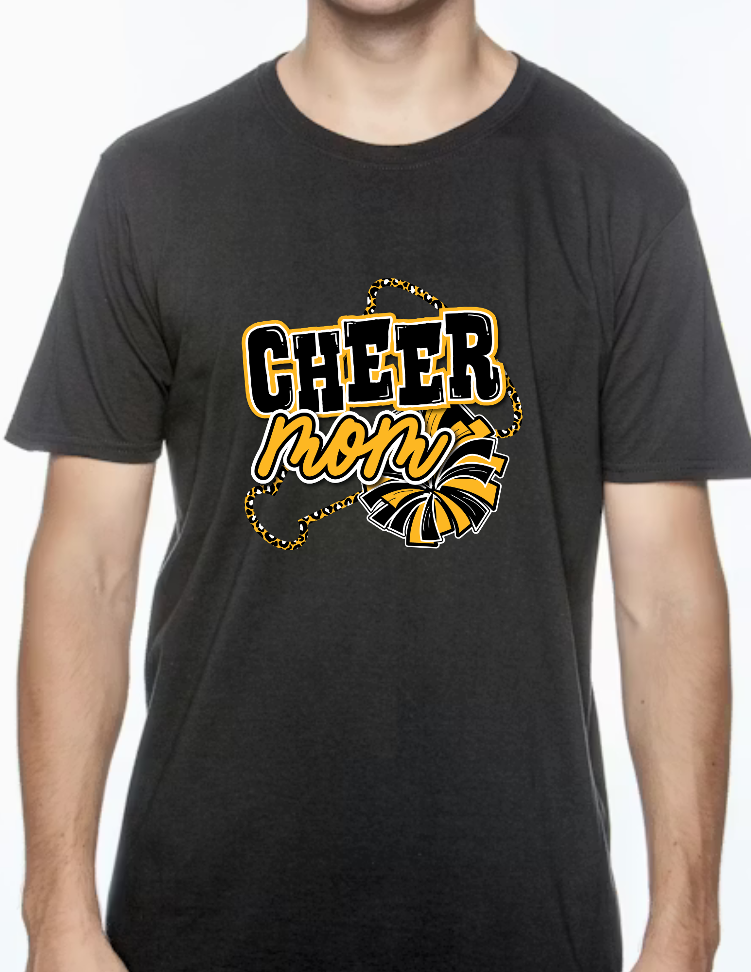 Cheer Mom Megaphone- Black