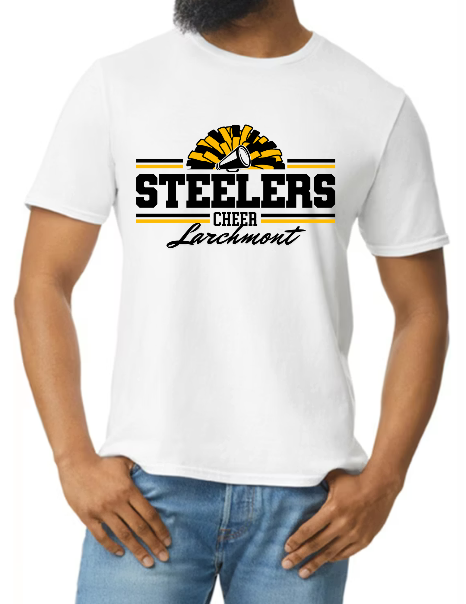 Larchmont Steelers Cheer- White