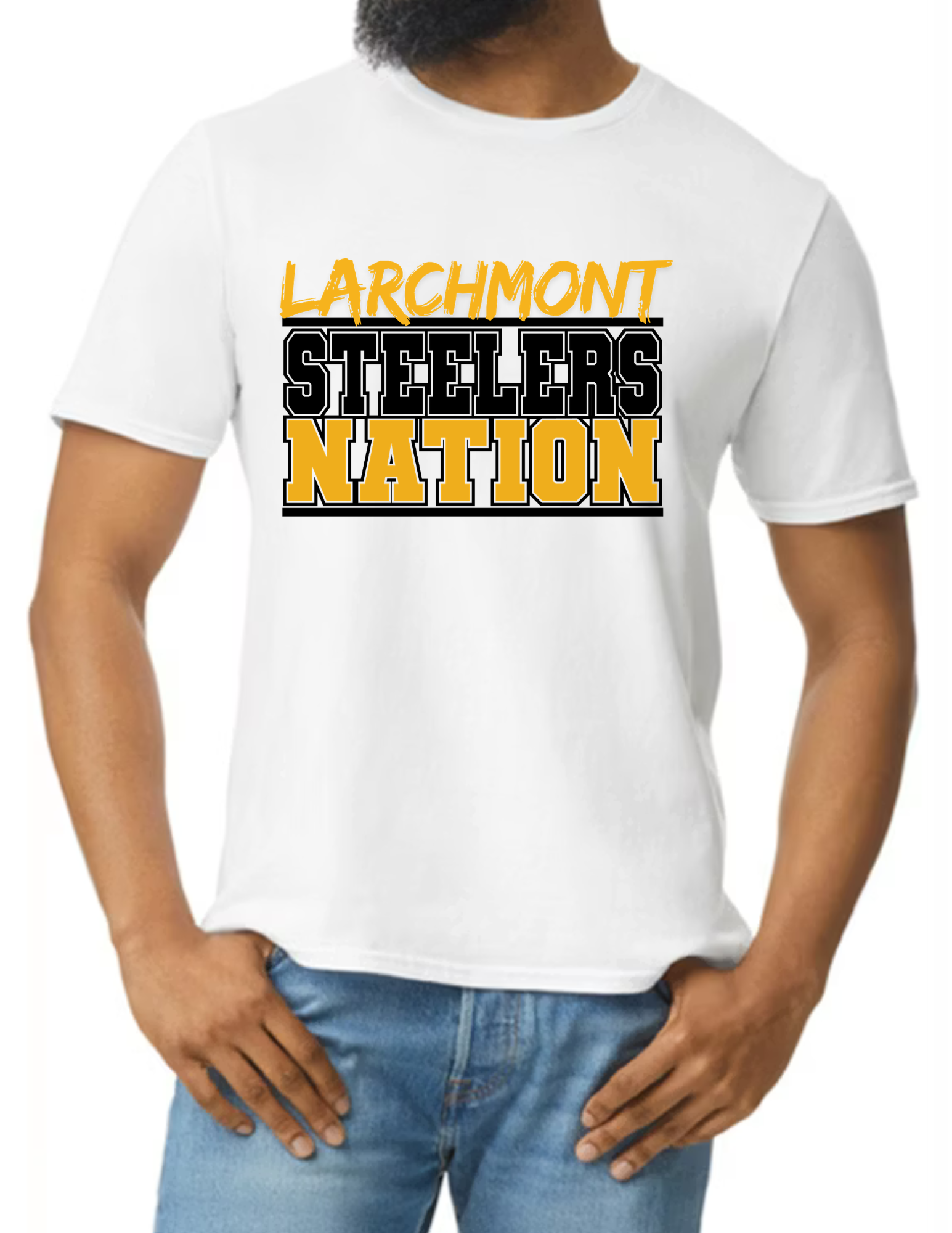 Larchmont Steeler Nation- White