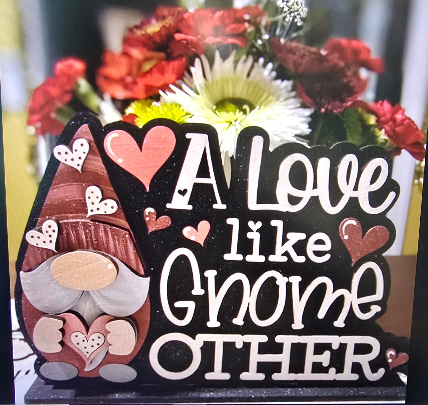 Love Like Gnome Other Shelf Sitter- Paint Party