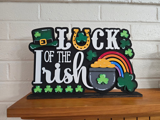 Luck of the Irish Shelf Sitter