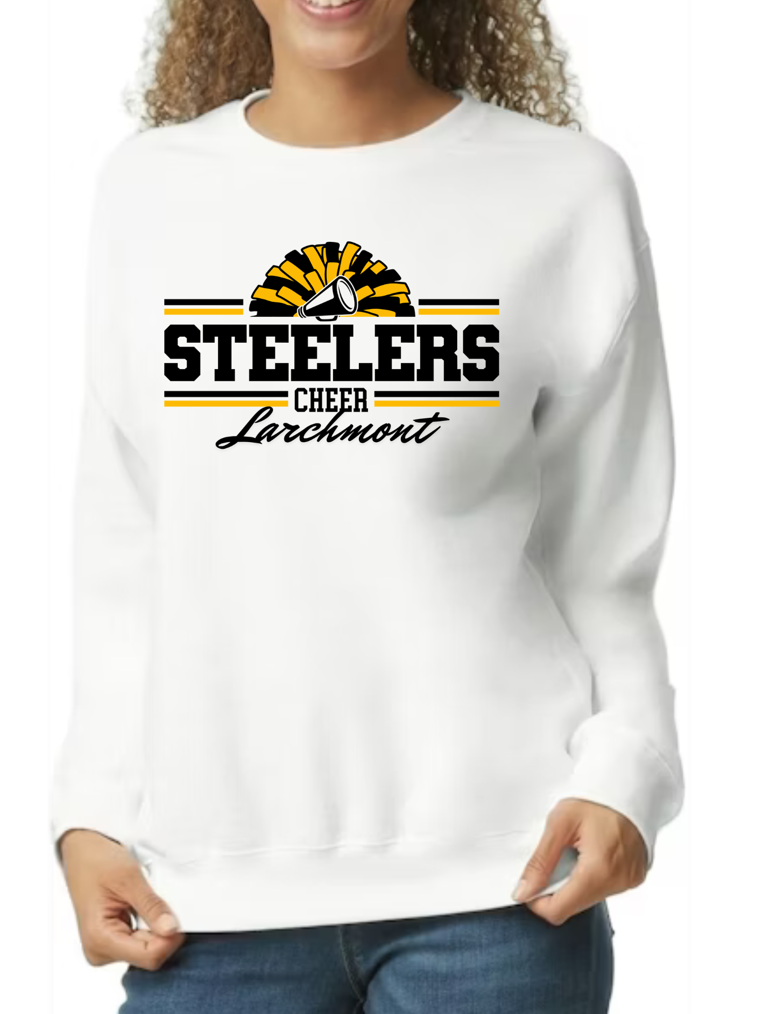 Larchmont Steelers Cheer- White