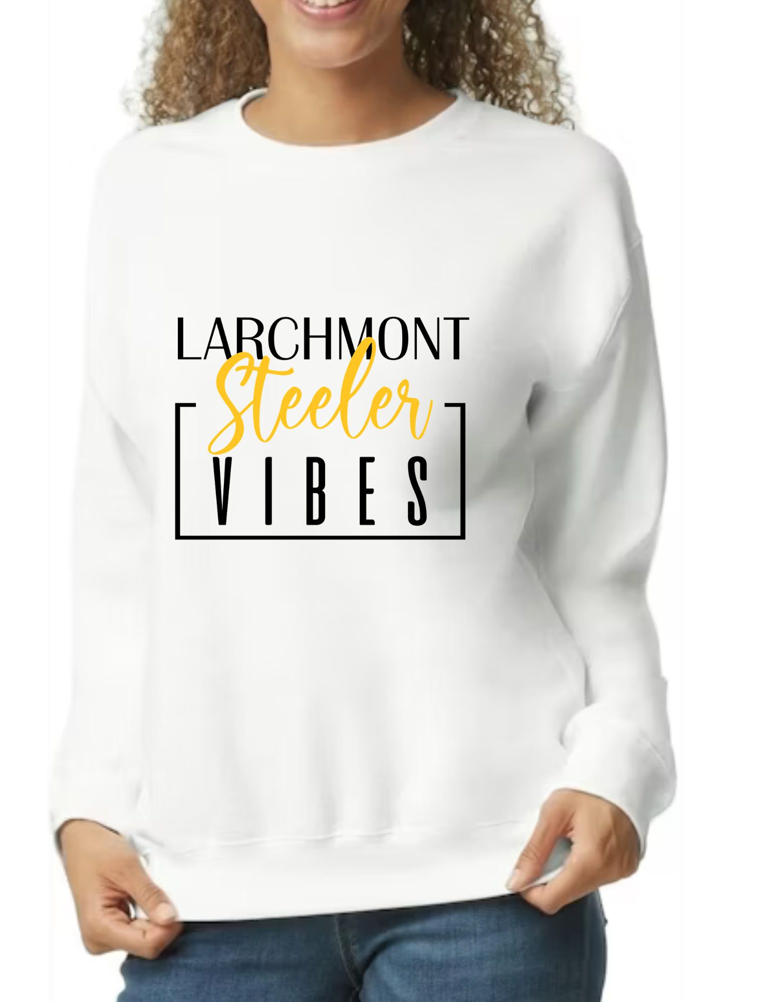 Larchmont Steelers Vibes- White