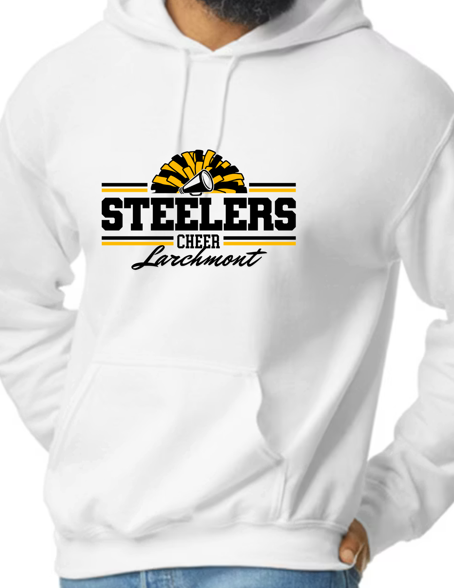 Larchmont Steelers Cheer- White