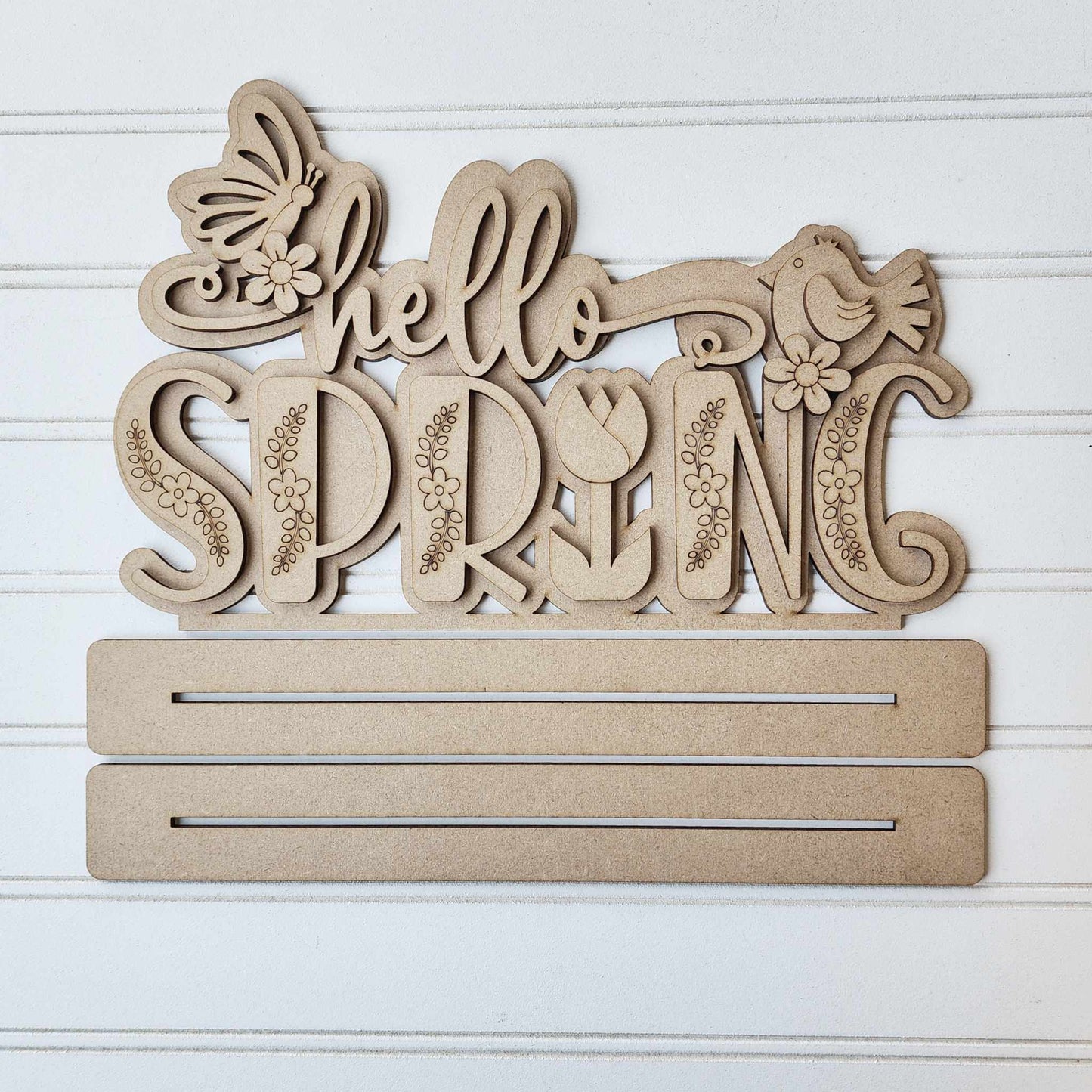 Hello Spring Shelf Sitter- Paint Party