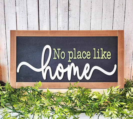 No Place Like Home Hanger or Shelf Sitter- Paint Party Kit