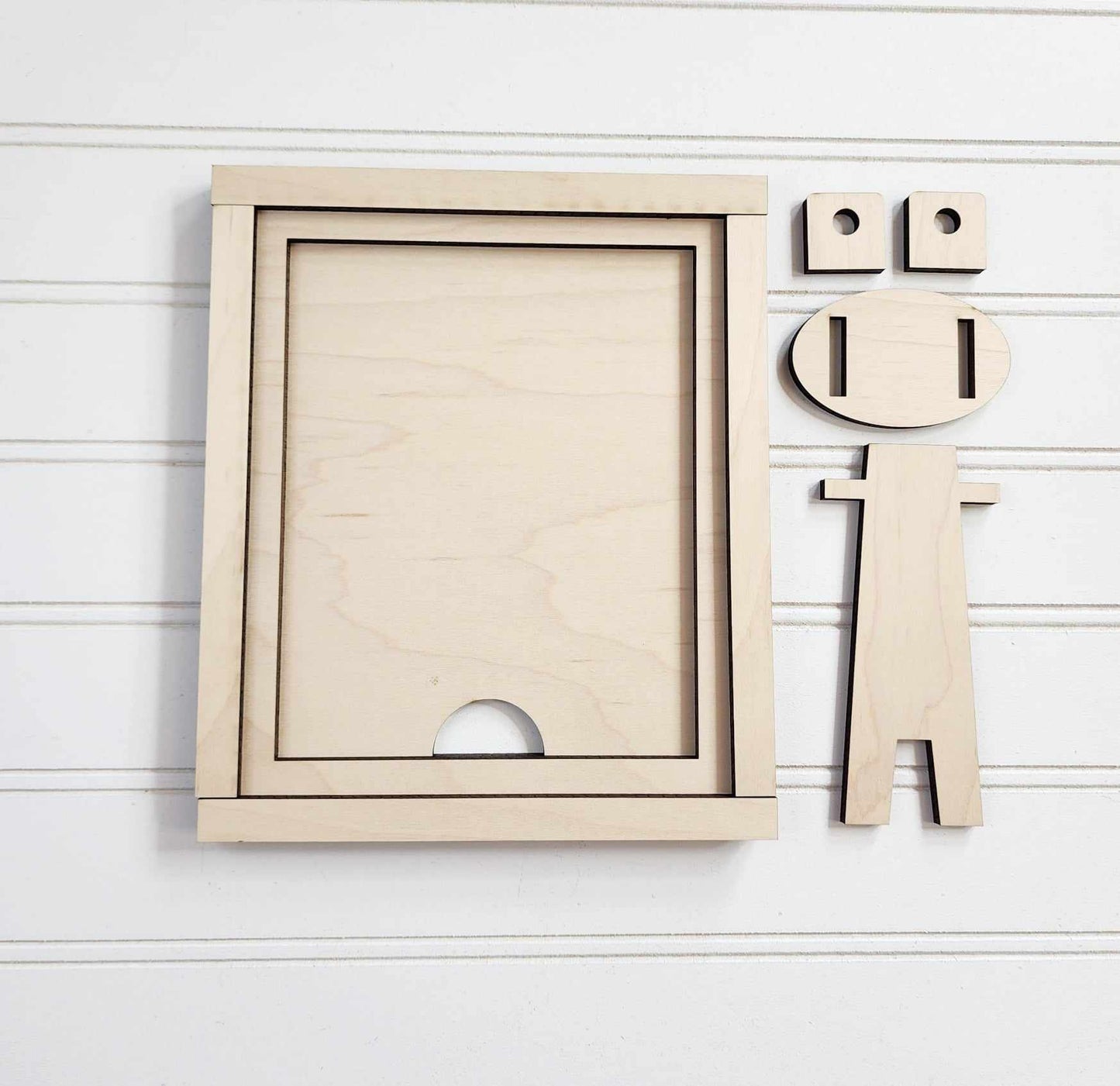 Fall Harvest Sign Trio with Stands OR Frames- DIY Blanks