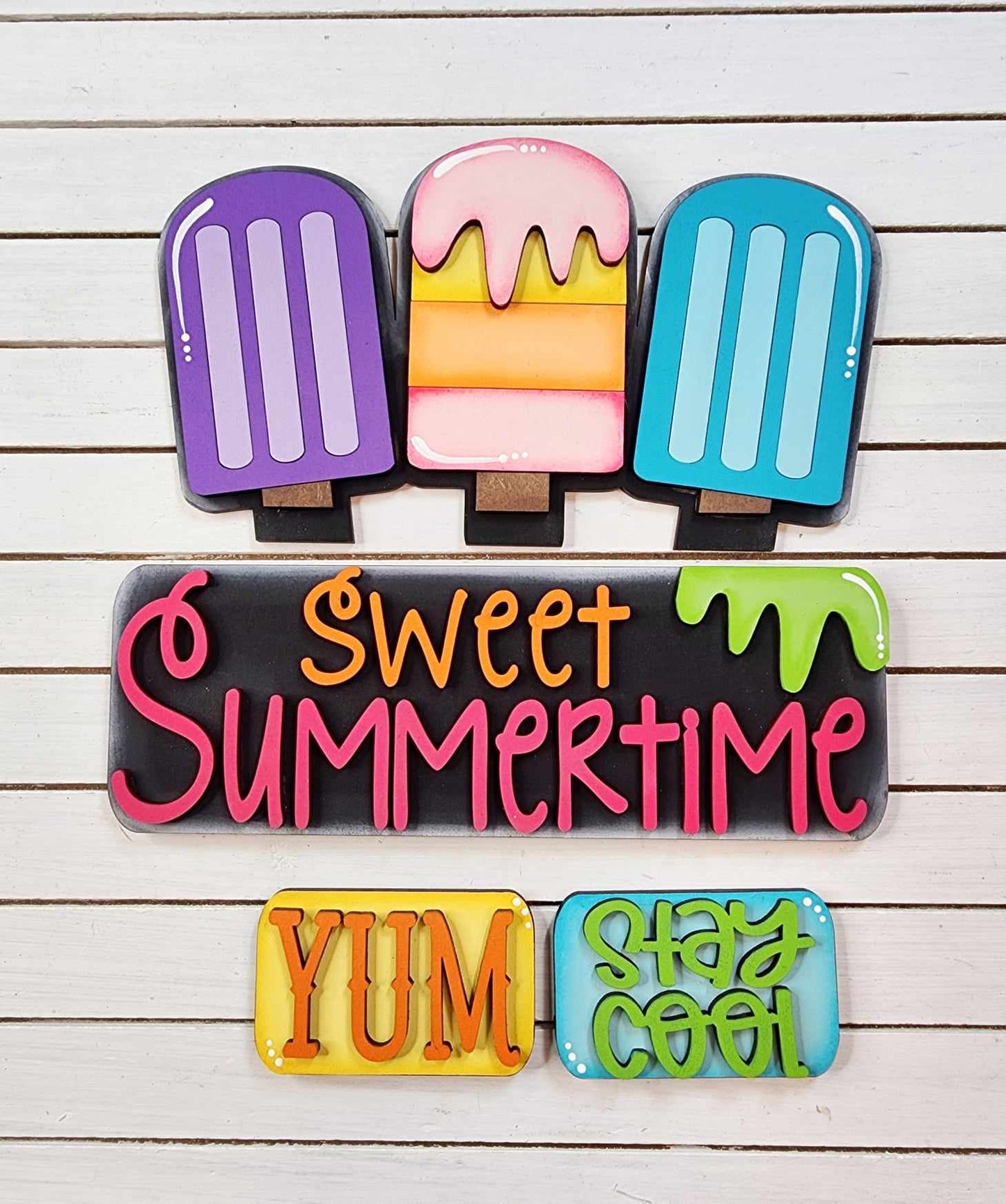 Sweet Summertime Truck Interchangeable & Inserts- Paint Party