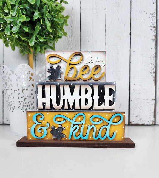 Hello Honey Tiered Tray Decor Set