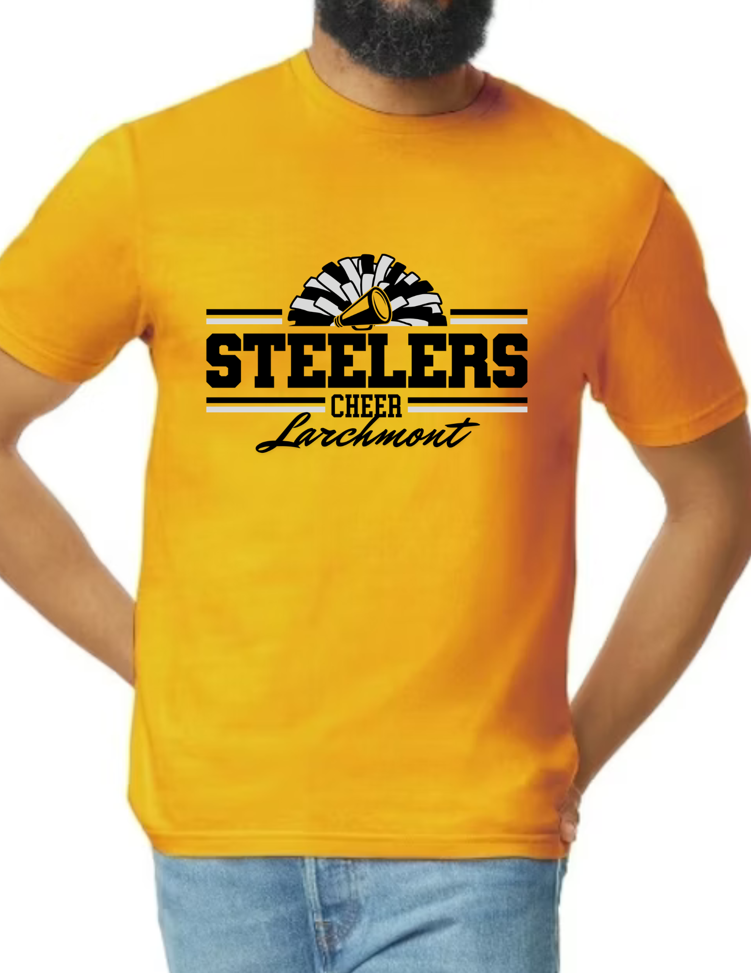 Larchmont Steelers Cheer- Gold