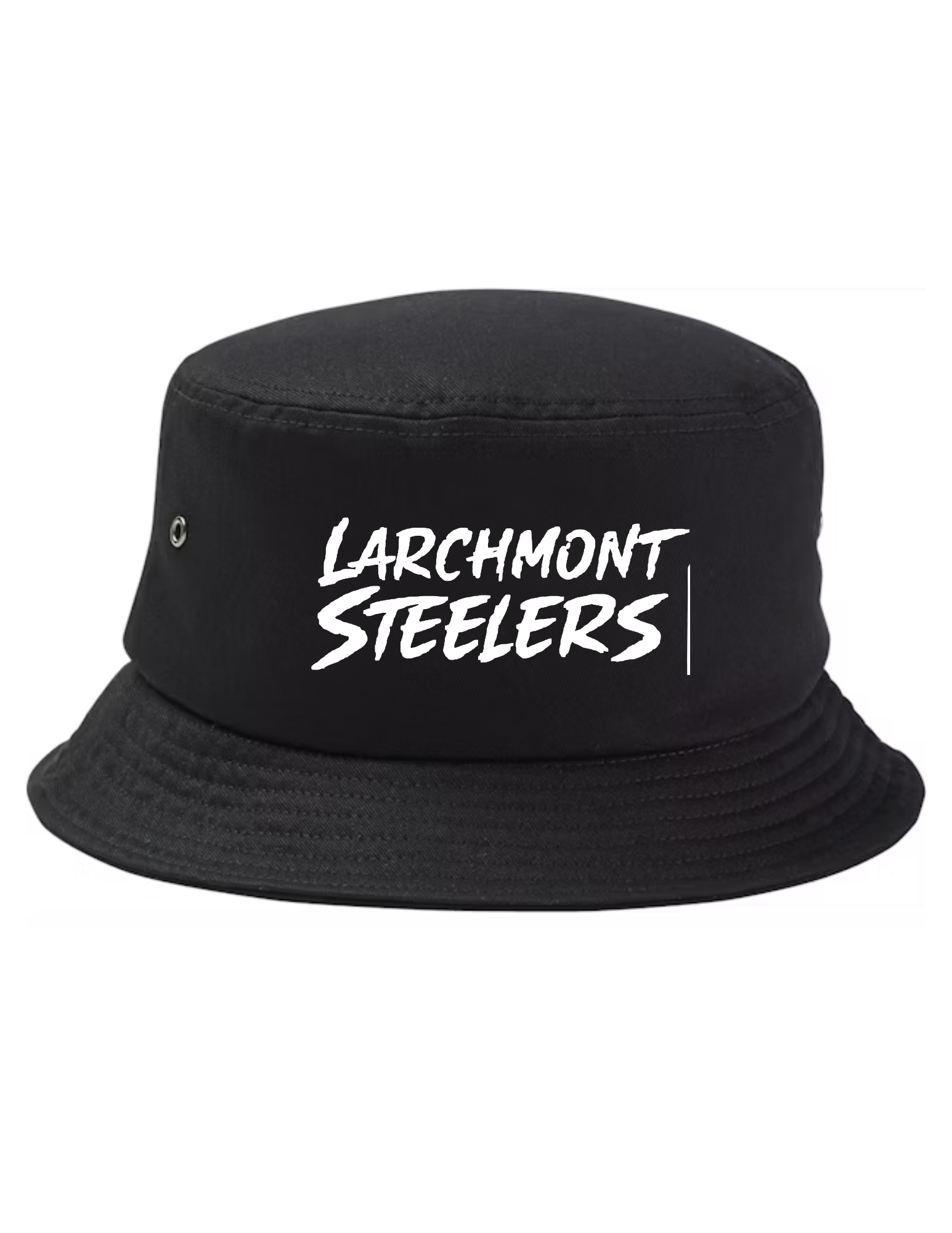 Bucket Cap Metal Eyelets- Black