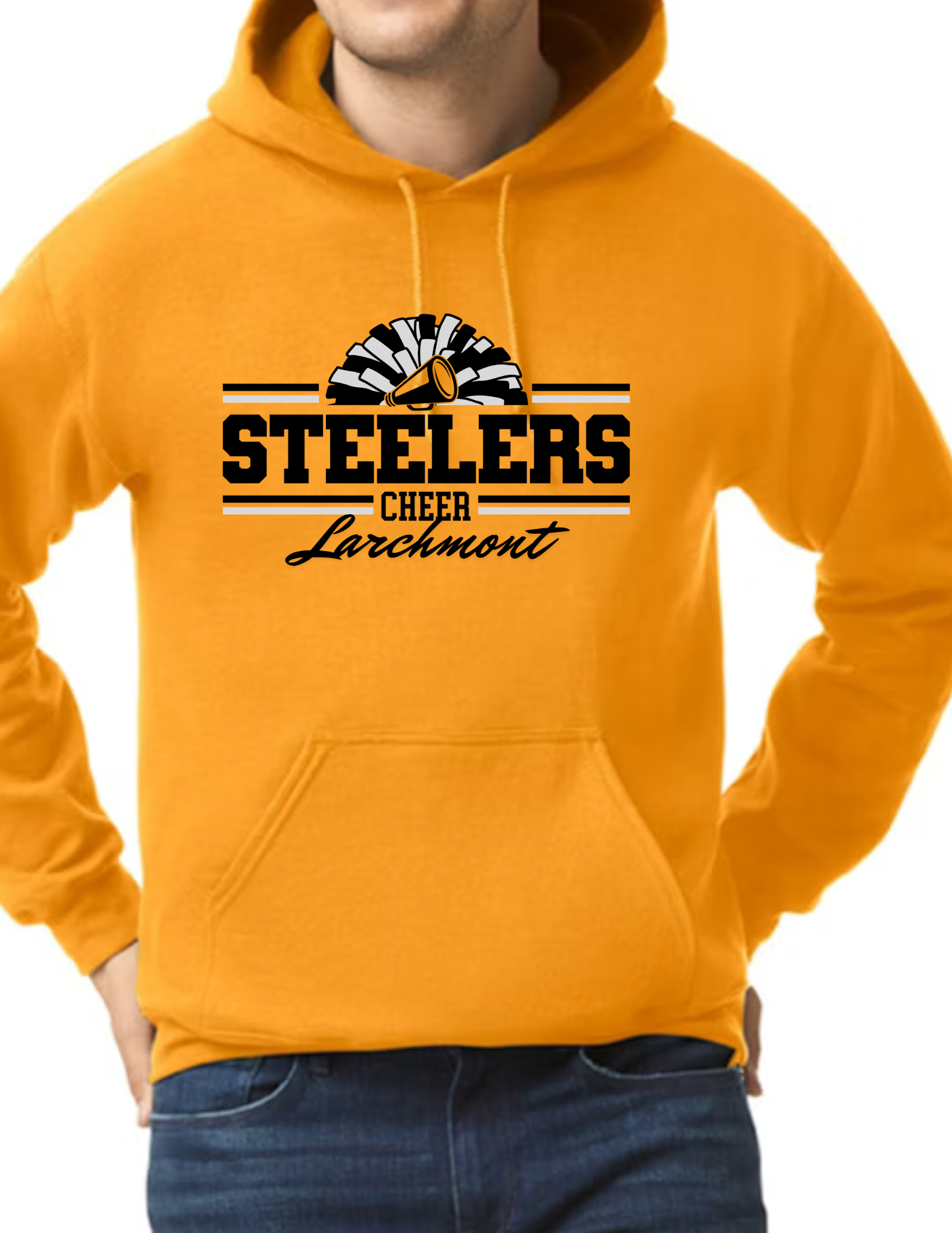 Larchmont Steelers Cheer- Gold
