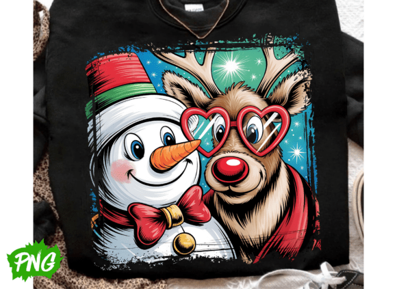 Snowman & Reindeer Christmas Buddies