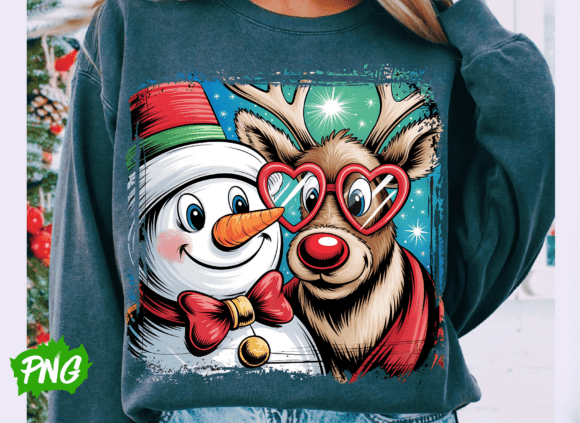Snowman & Reindeer Christmas Buddies