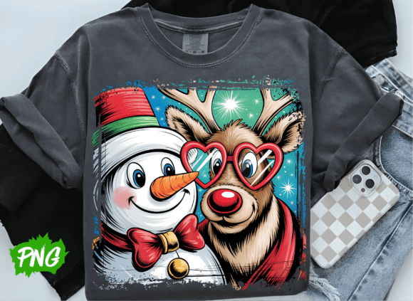 Snowman & Reindeer Christmas Buddies