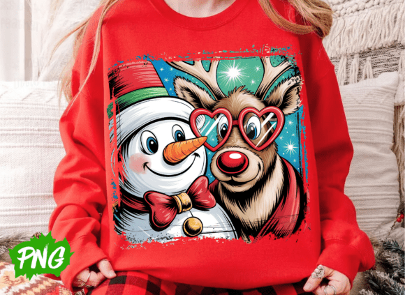 Snowman & Reindeer Christmas Buddies