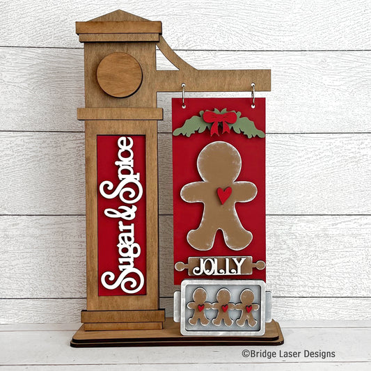 Interchangeable Post Sign & Sugar & Spice Inserts- Paint Party Kit