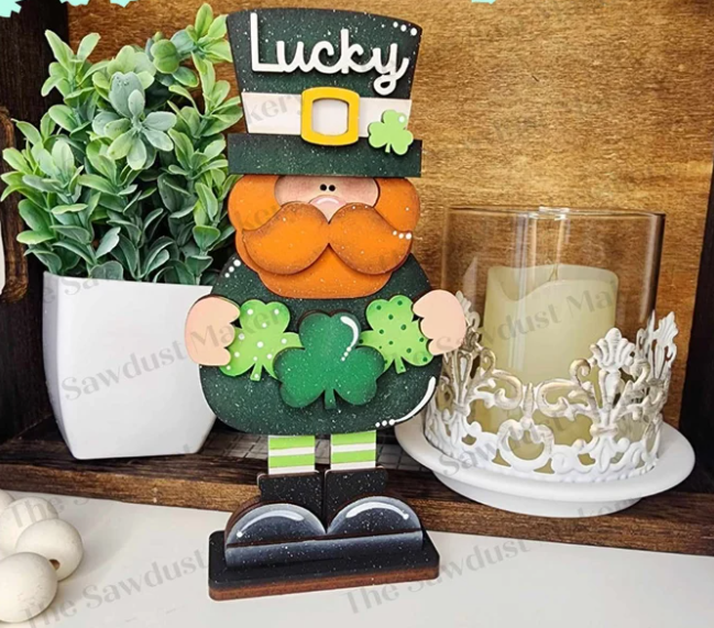 Lucky Leprechaun Gnome - Paint Party Kit