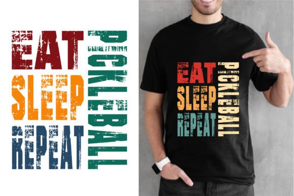Eat Sleep Pickleball Repeat