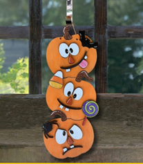 Silly Pumpkin Hanger