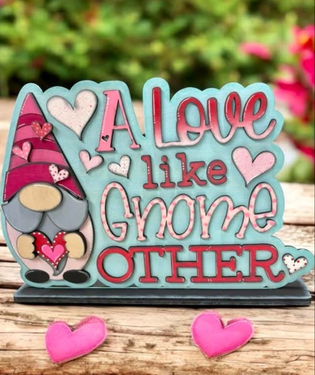 Love Like Gnome Other Shelf Sitter- Paint Party