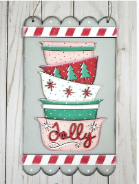 Christmas Baking Hanger - Paint Party Kit