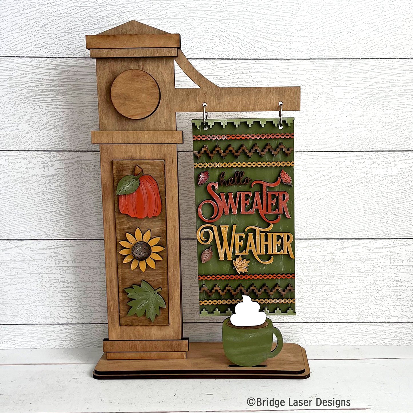 Interchangeable Post Sign & Sweater Weather Inserts- Paint Party Kit