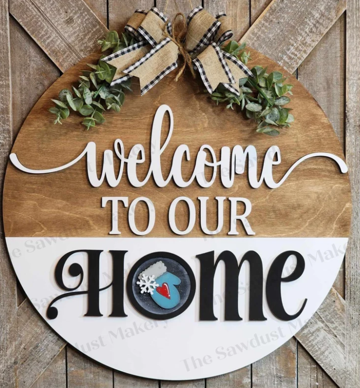 Welcome to our Home Round & CUSTOM Round (Frame Only)- DIY Blank