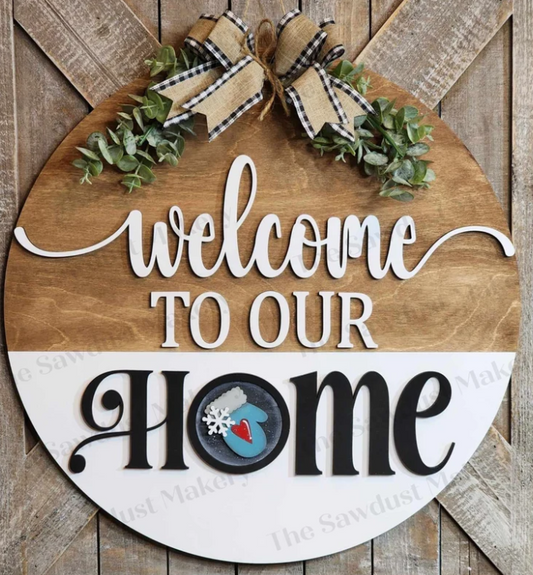 Welcome to our Home Round & CUSTOM Round (Frame Only)- DIY Blank