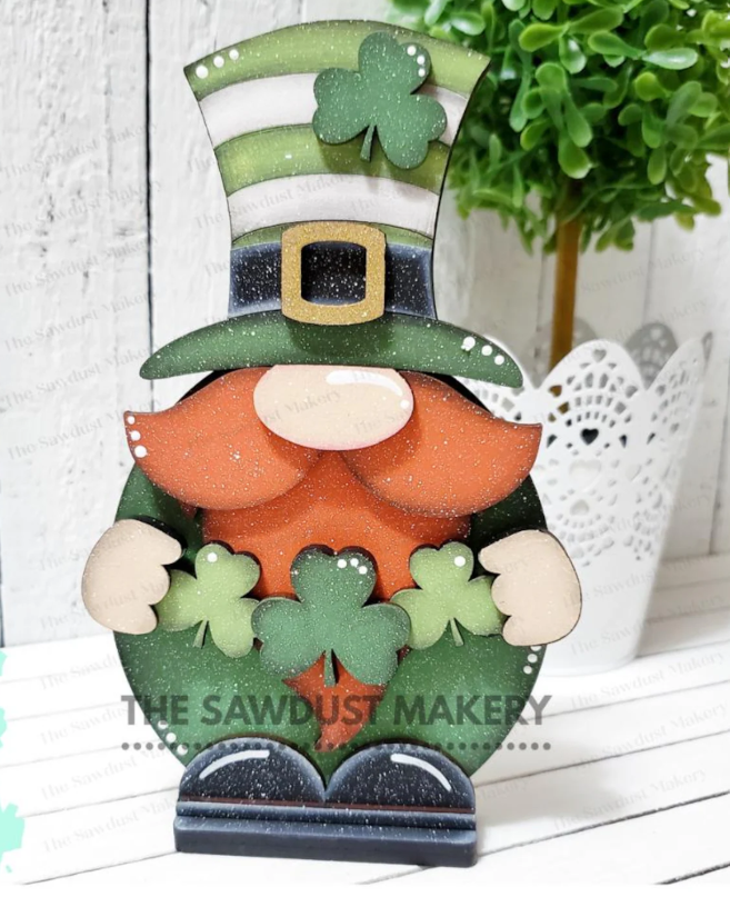 Leprechaun Gnome- Paint Party Kit