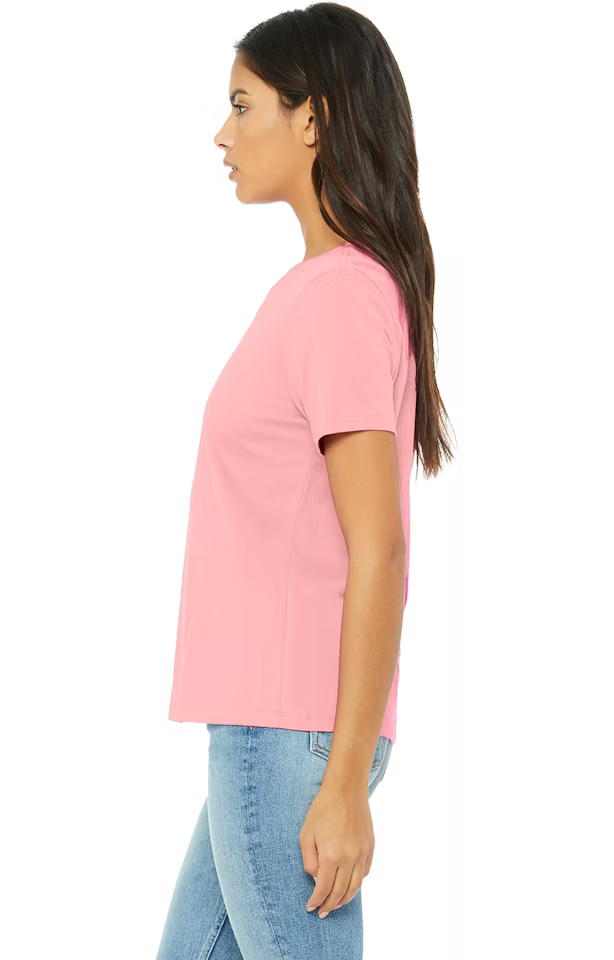 Hot Chicks Team Logo Womens V-Cut Short Sleeve T (Color)