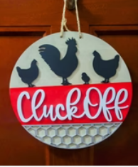 Cluck Off Round - Paint Party Kit