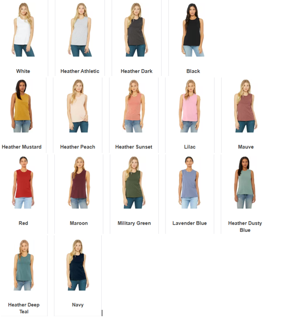 Hot Chicks Team Logo Jersey Tank Top (Color)