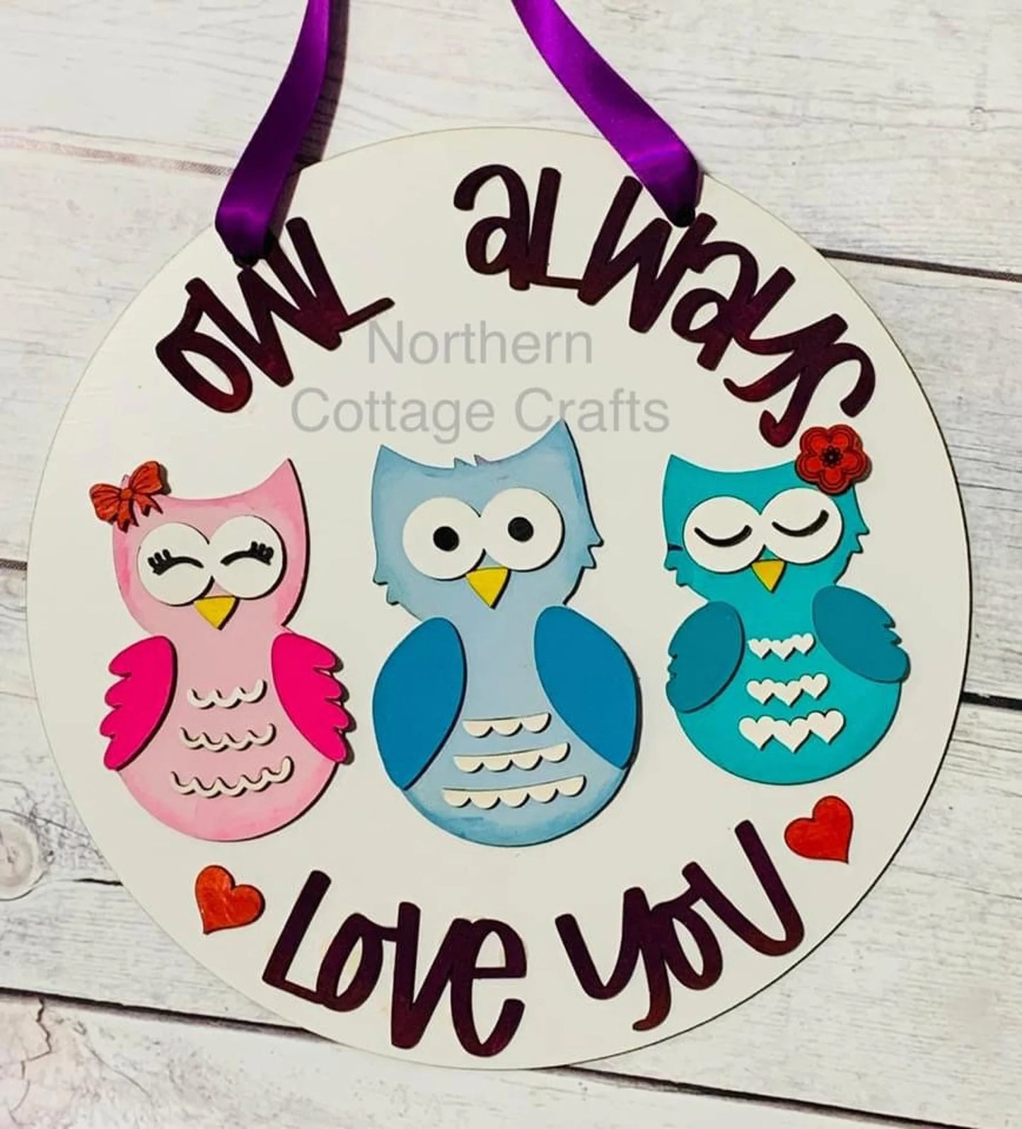 Owl Always Love You Round- Paint Party Kit