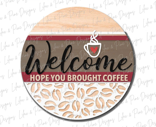 Welcome Coffee Round- Paint Party Kit