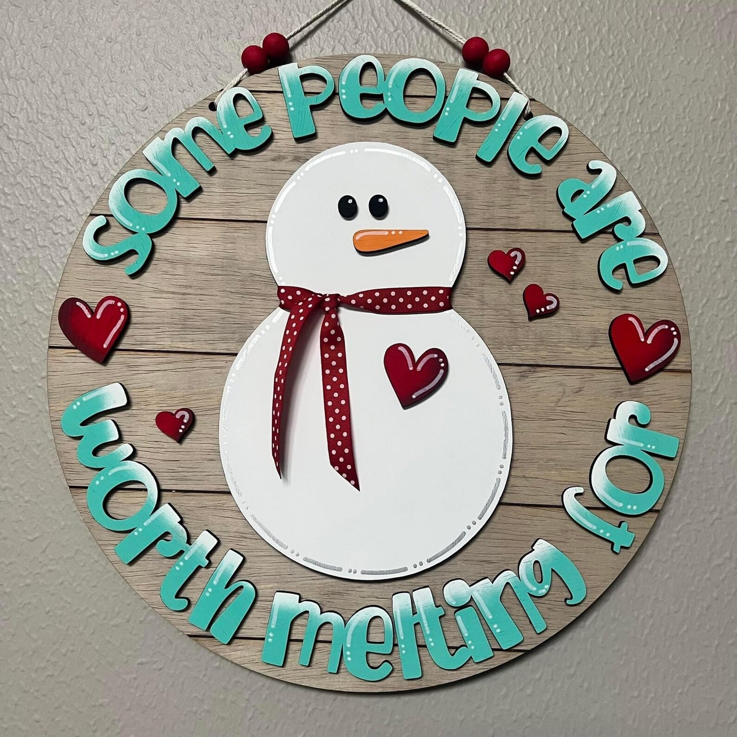 Some People Are Worth Melting For Round- Paint Party Kit