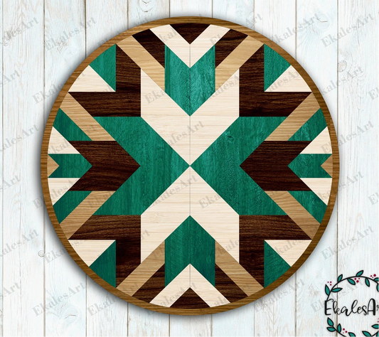 Quilt 5 Round- DIY Blank
