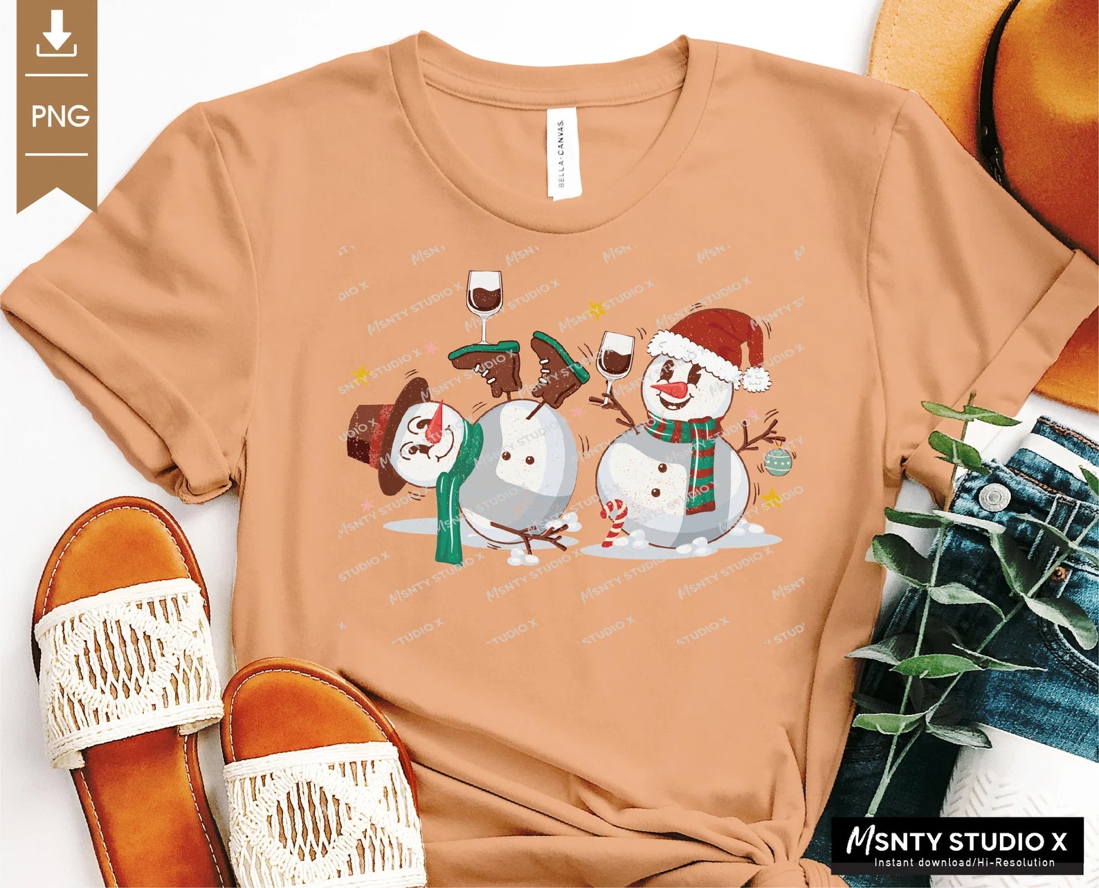 Snowmen Wine Wonderland