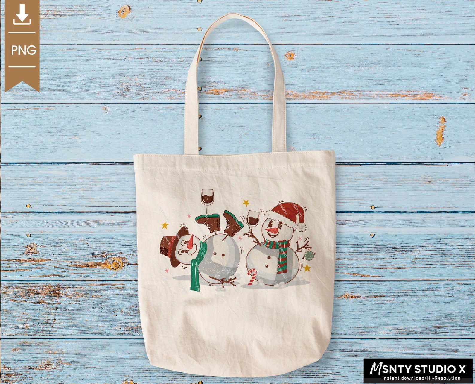 Snowmen Wine Wonderland