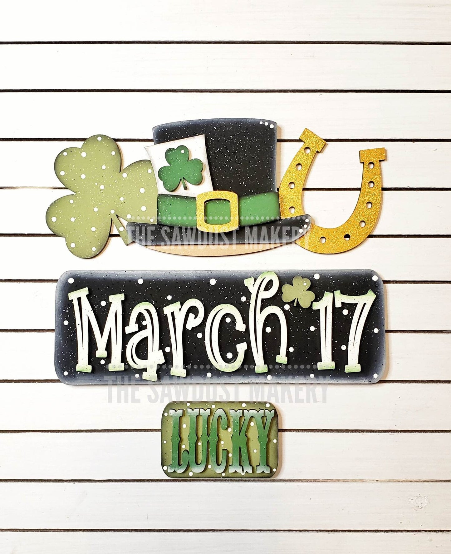 Interchangeable Truck & March 17th Inserts - DIY Blank