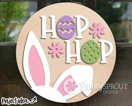Hop Hop Round - DIY Blank