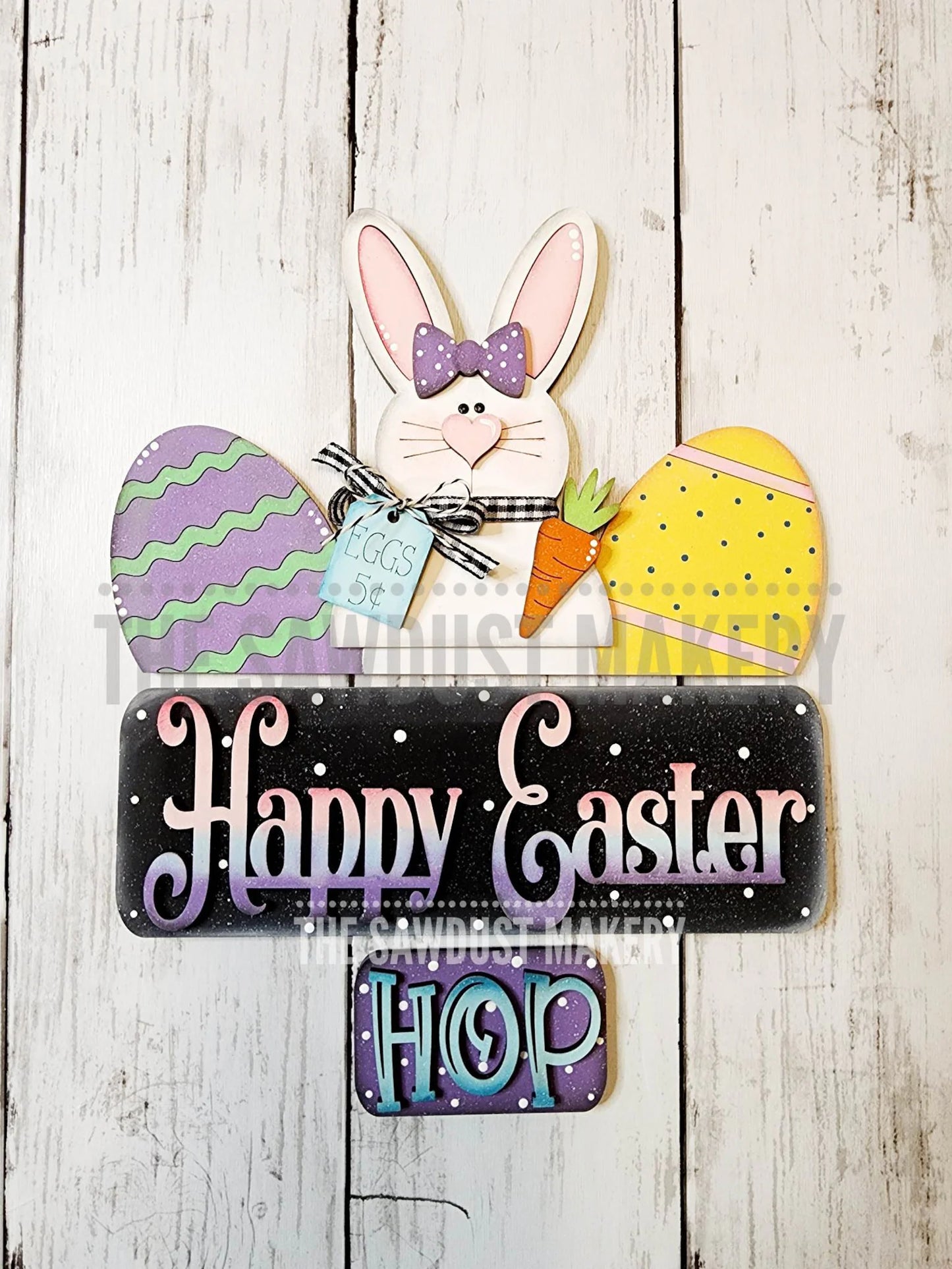 Interchangeable Truck & Happy Easter Inserts  - DIY Blank